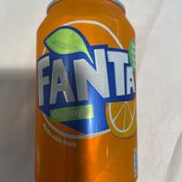 Orange Fanta Cans