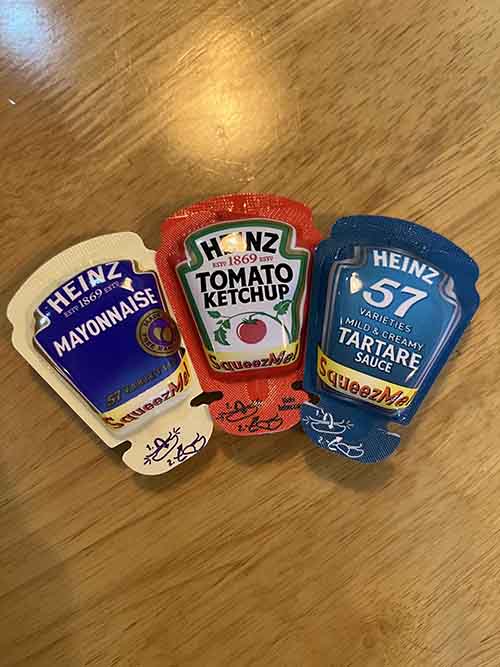 Heinz Sauce Sachets
