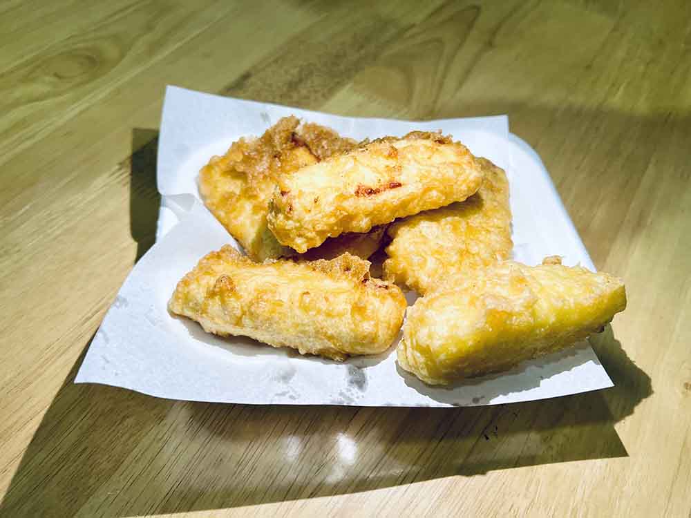 Battered Halloumi Sticks(6)