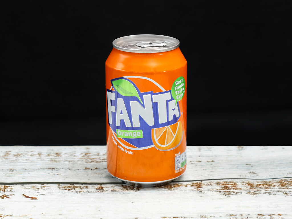 can Fanta orange