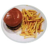 1/2 Pounder with Cheese&Chips