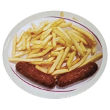 2 Sausage & Chips