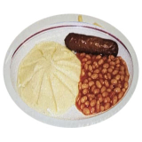 Sausage, Mash & Beans